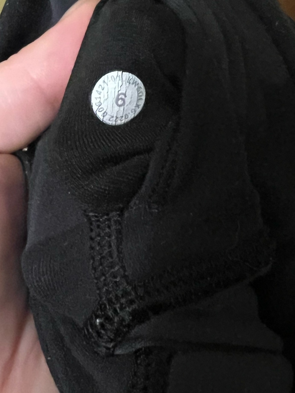 Lululemon Athletica Black Camo Gray Align High-Waist Leggings Size 6 - Picture 6 of 6